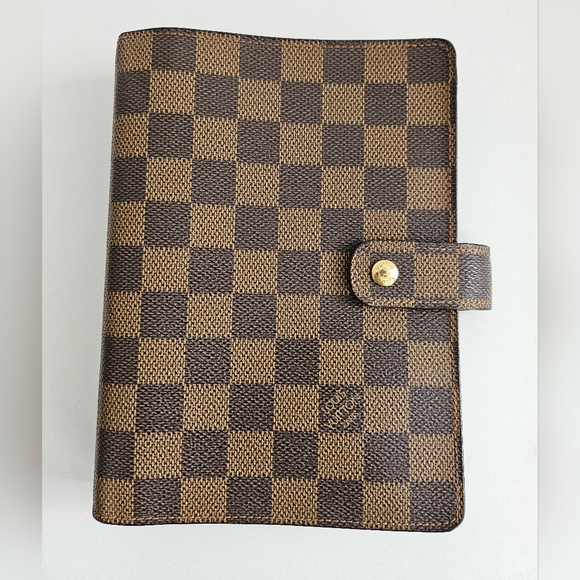 Louis Vuitton Damier Ebene Agenda MM With Booklet - Picture 5 of 16
